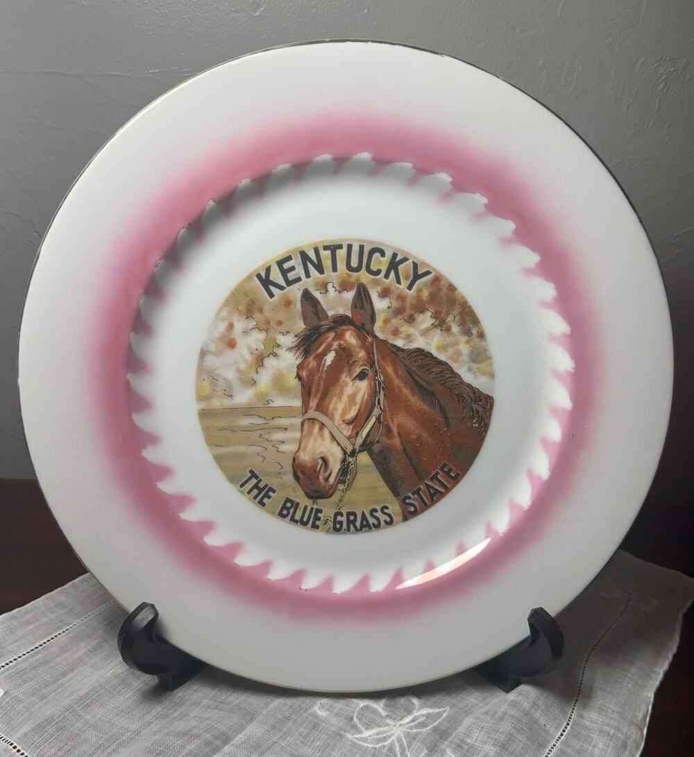 Kentucky The Bluegrass State plate
